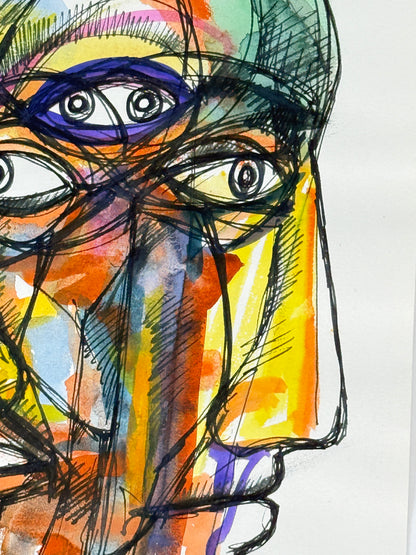 Colour Wash Original Artwork No.401 - ARTHUR ALLAN WILSON, Scottish | 1944-2024
