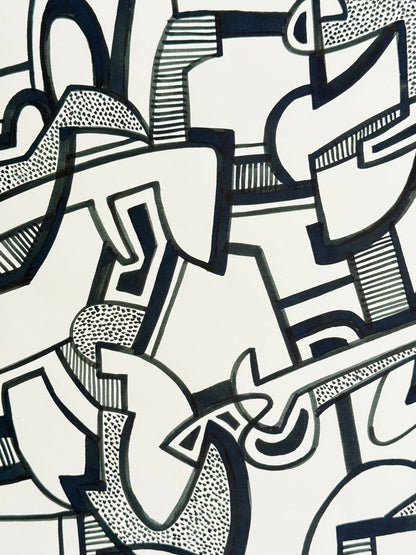Monochromatic Original Artwork No.237 - ARTHUR ALLAN WILSON, Scottish | 1944-2024