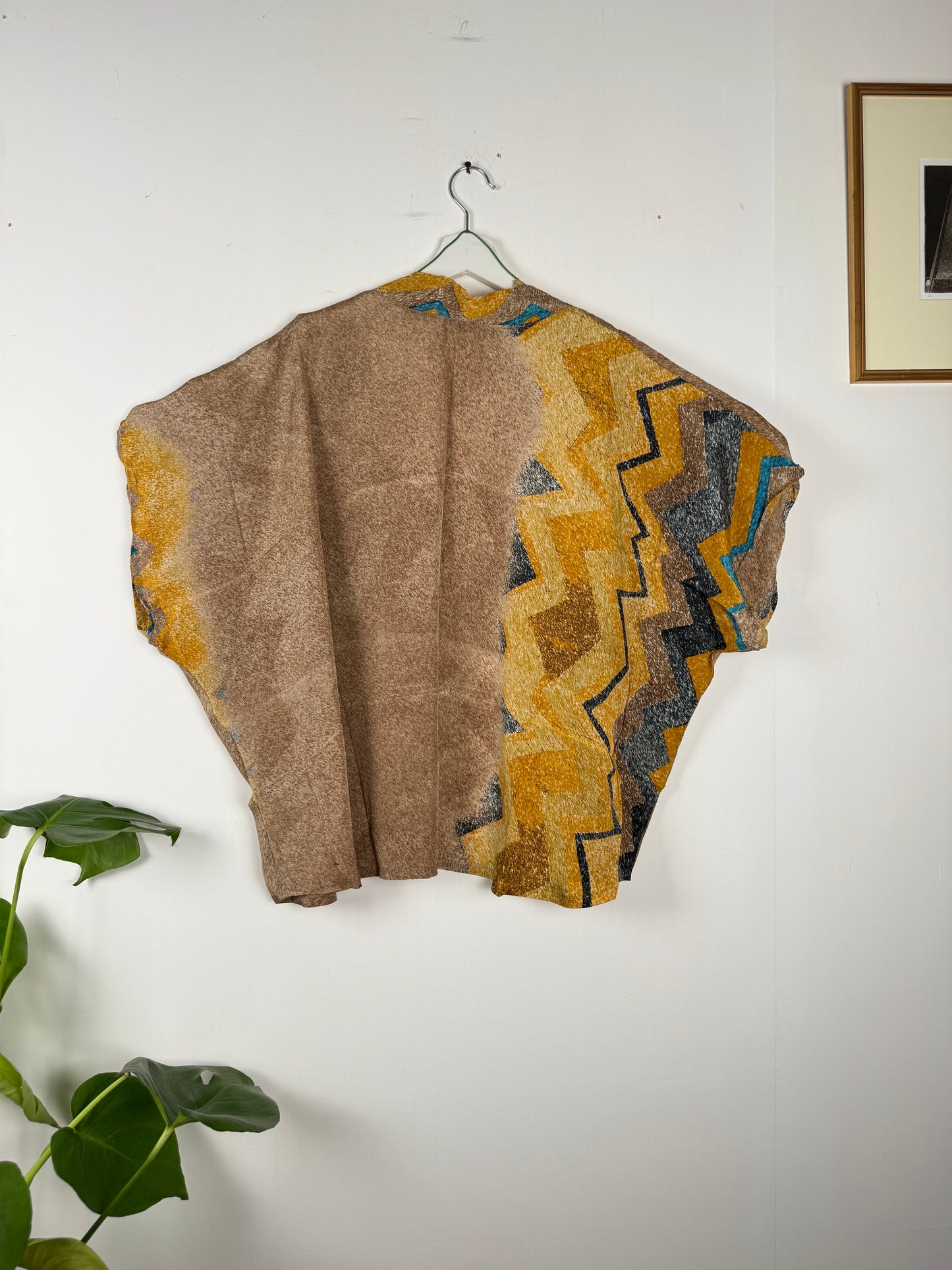 Vintage Saree Silk Shrug Blouse
