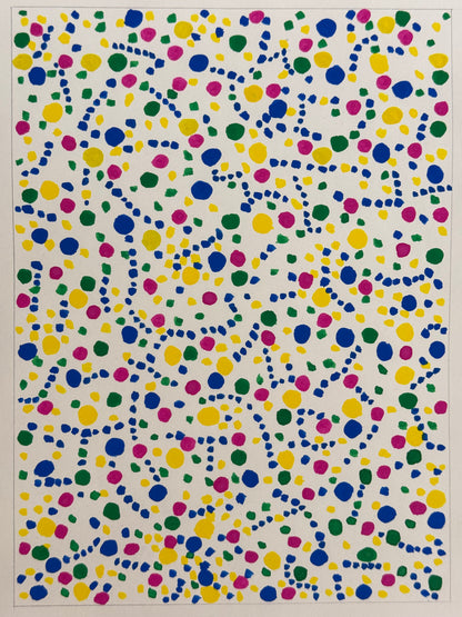 Pointillist Ink on Paper Original Artwork No.36 - ARTHUR ALLAN WILSON, Scottish | 1944-2024
