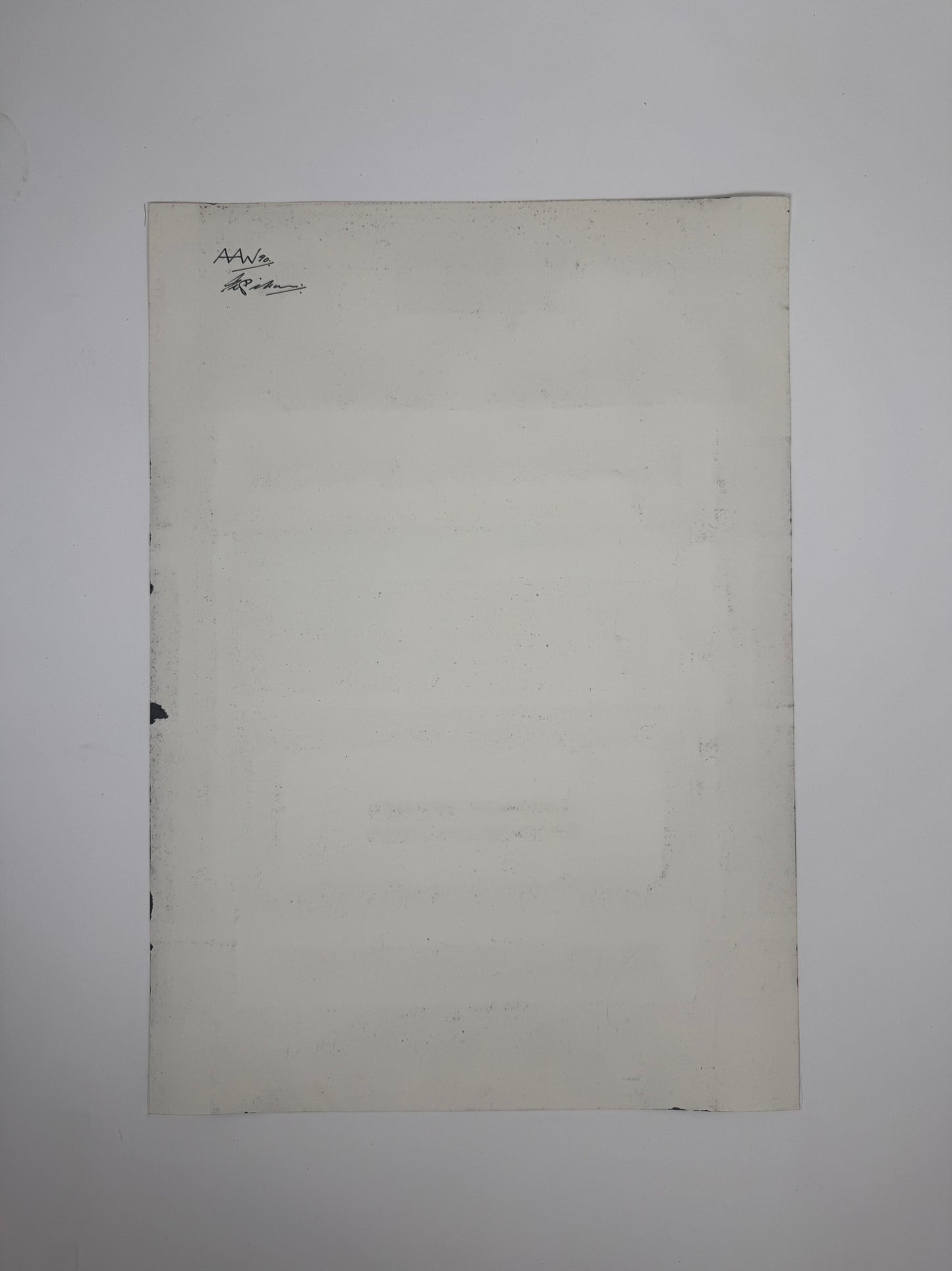 Monochromatic Original Artwork No.301 - ARTHUR ALLAN WILSON, Scottish | 1944-2024