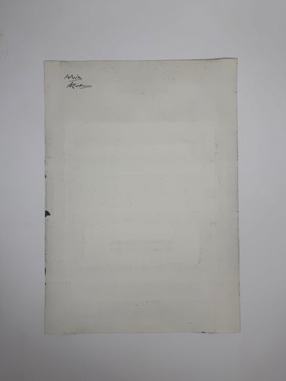 Monochromatic Original Artwork No.301 - ARTHUR ALLAN WILSON, Scottish | 1944-2024