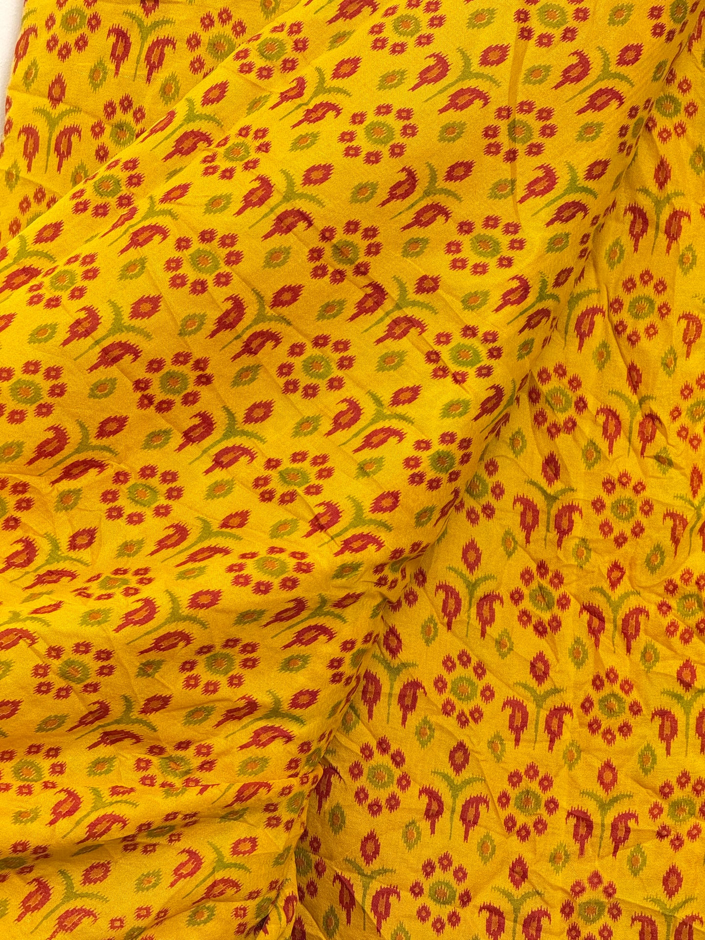 Vintage Pure Silk Saree Fabric
