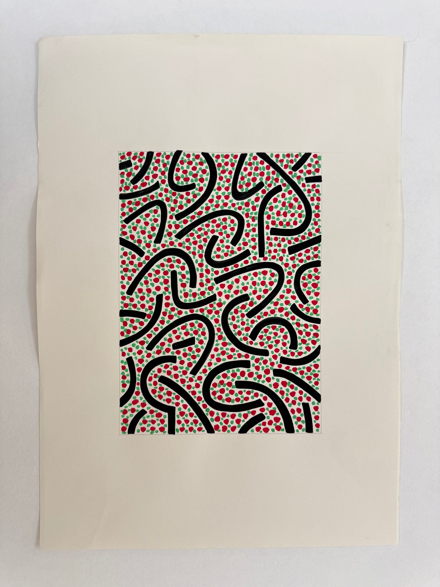 Pointillist Ink on Paper Original Artwork No.19 - ARTHUR ALLAN WILSON, Scottish | 1944-2024