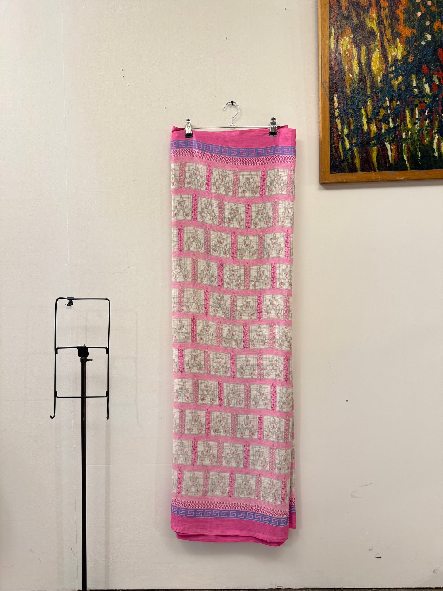 Vintage Pure Silk Saree Fabric