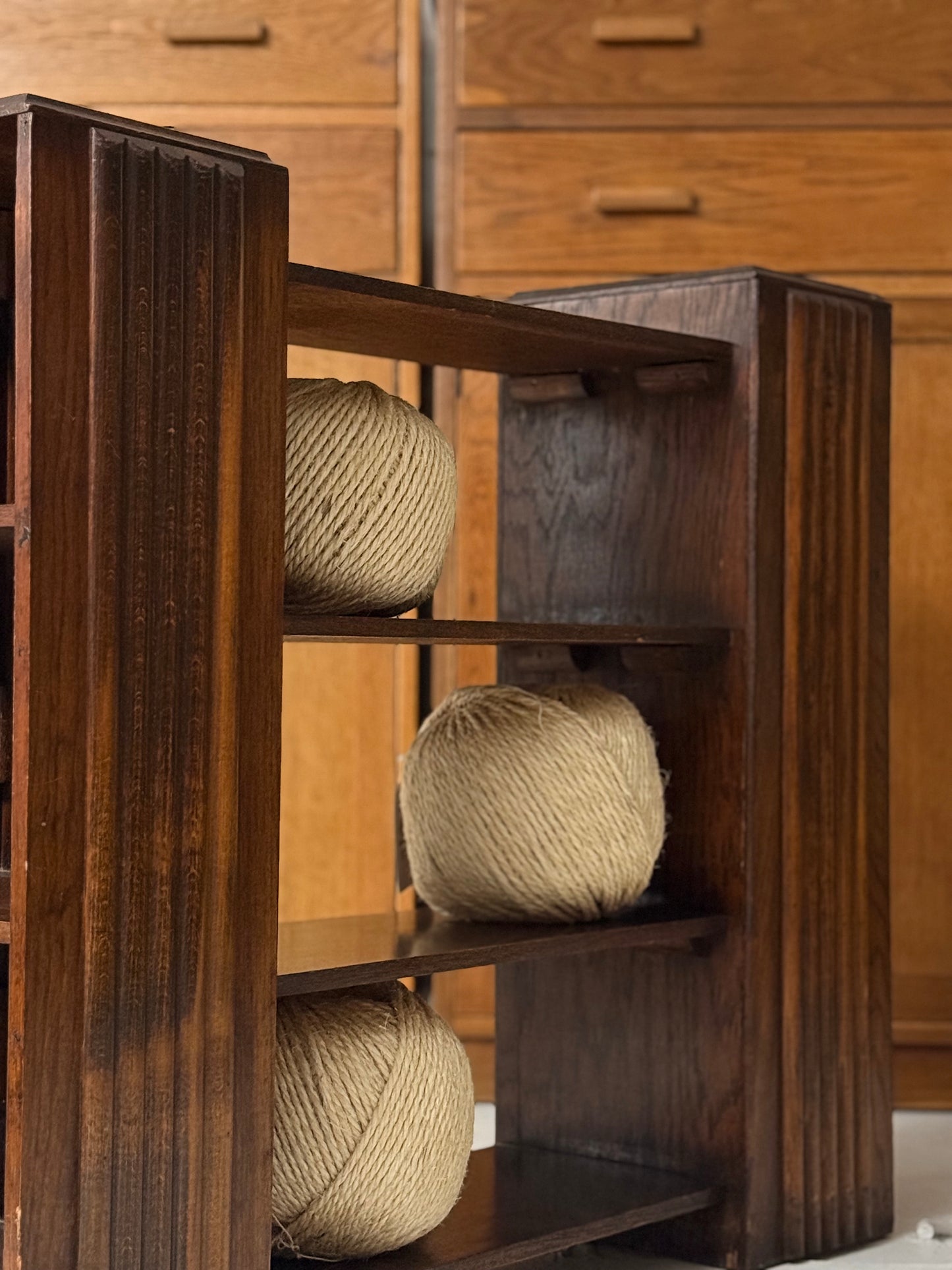 A British 1930's Art Deco Bookcase