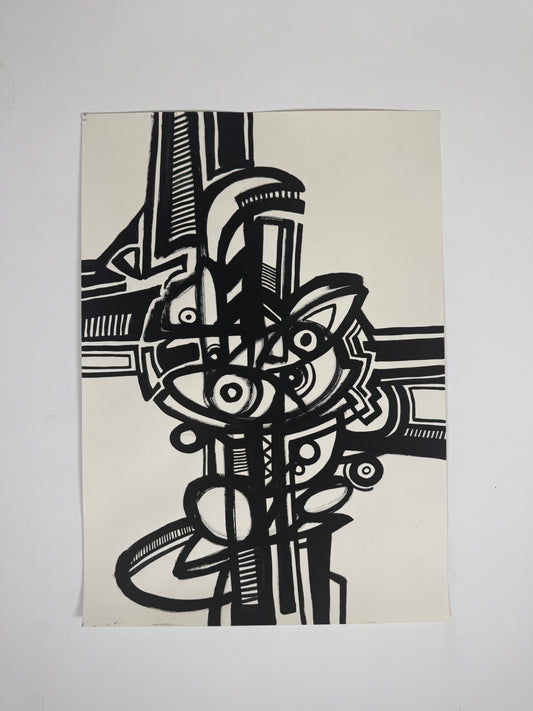 Monochromatic Original Artwork No.315 - ARTHUR ALLAN WILSON, Scottish | 1944-2024