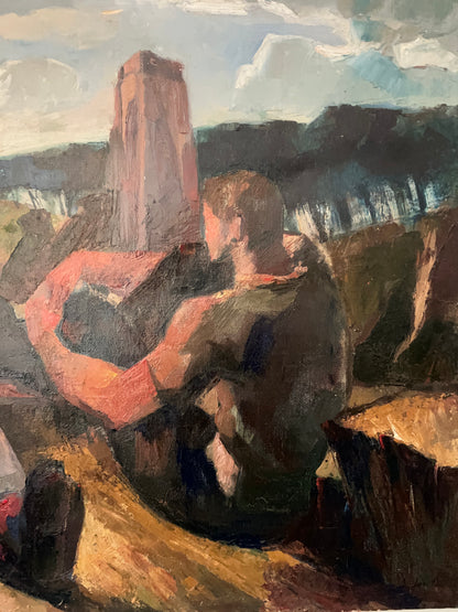 Figures in a Landscape - Jos Desmedt | Antwerp 1894–1970
