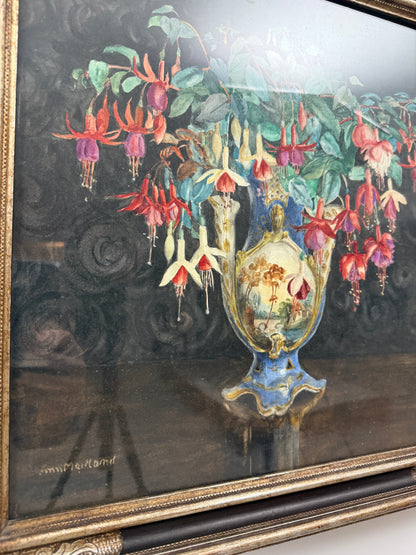 Ann Maitland | Fuchsia, 1928 | Original Watercolour