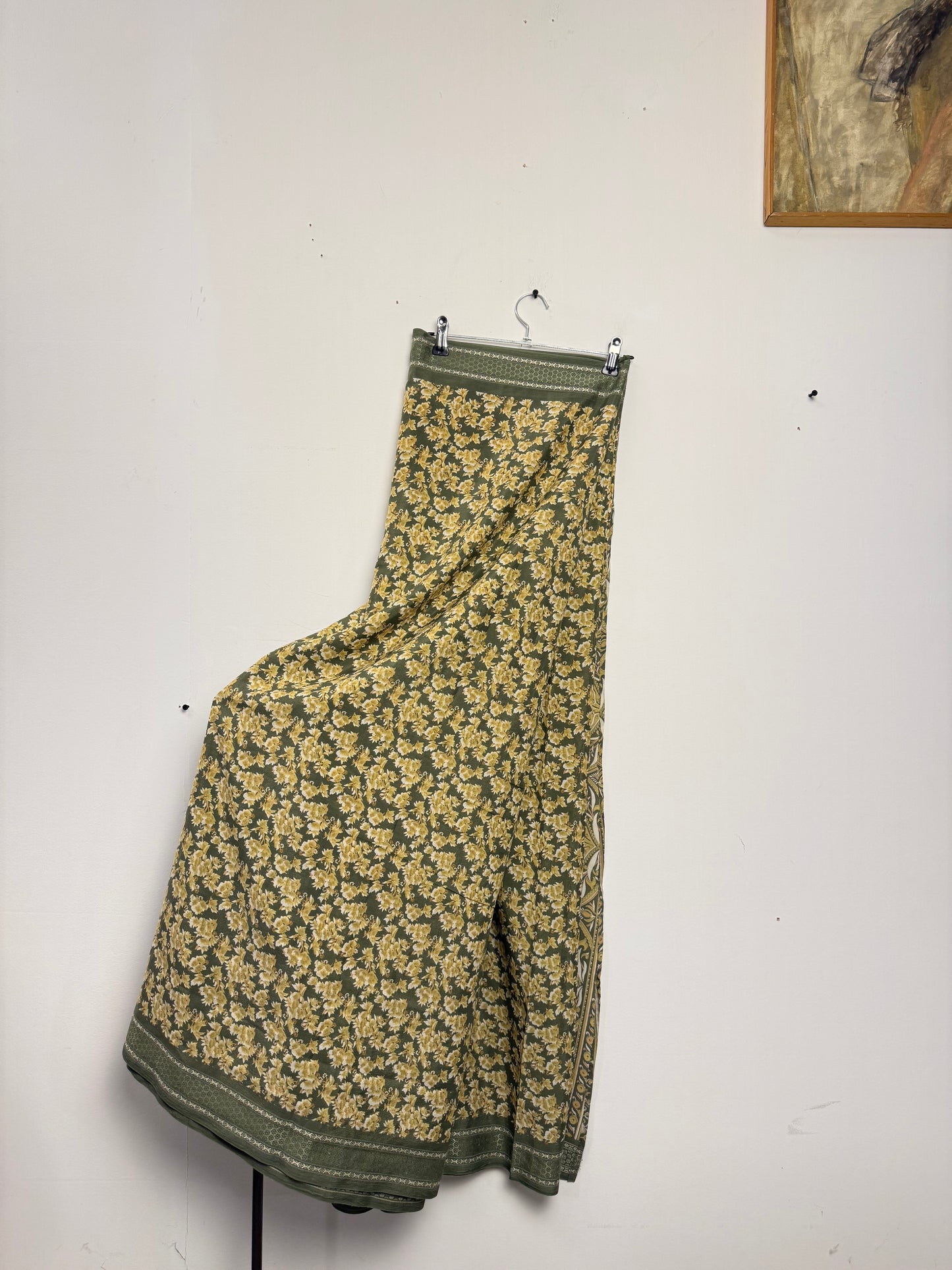 Vintage Pure Silk Saree Fabric