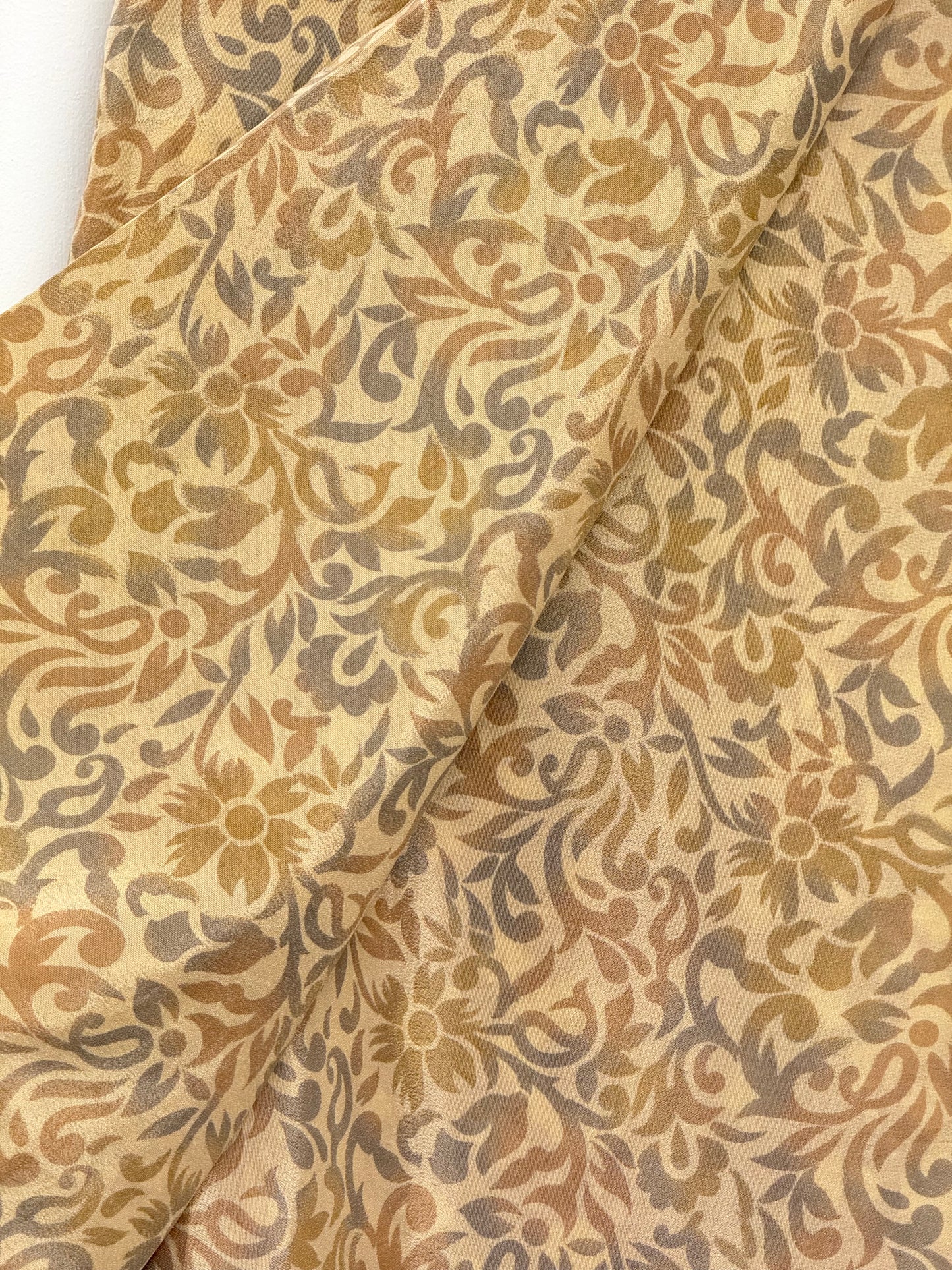 Vintage Pure Silk Saree Fabric