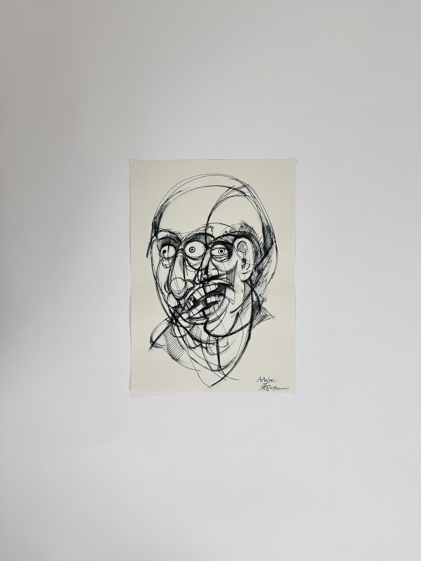Monochromatic Original Artwork No.278 - ARTHUR ALLAN WILSON, Scottish | 1944-2024