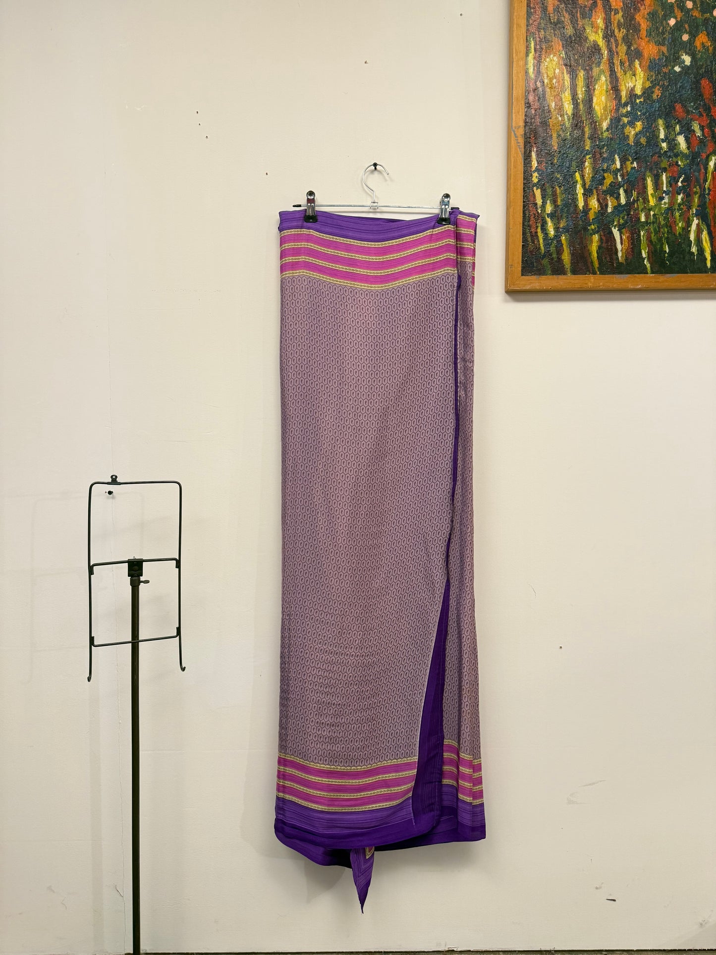 Vintage Pure Silk Saree Fabric