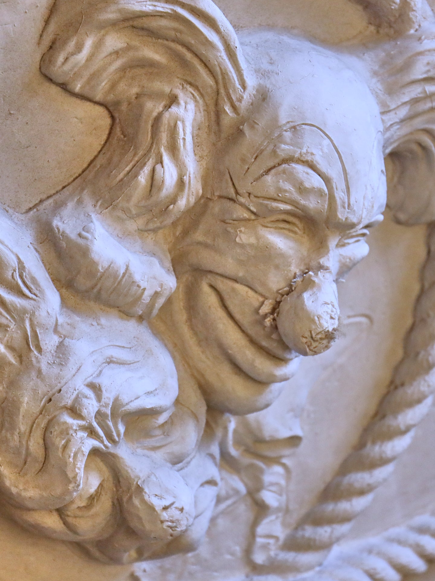 Large Plaster “Comedy & Tragedy” Theatre Panels