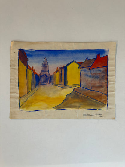 WW2 Art, Class taught by RENDELL WELLS, Scottish | 1911-1997 - J. Hirst