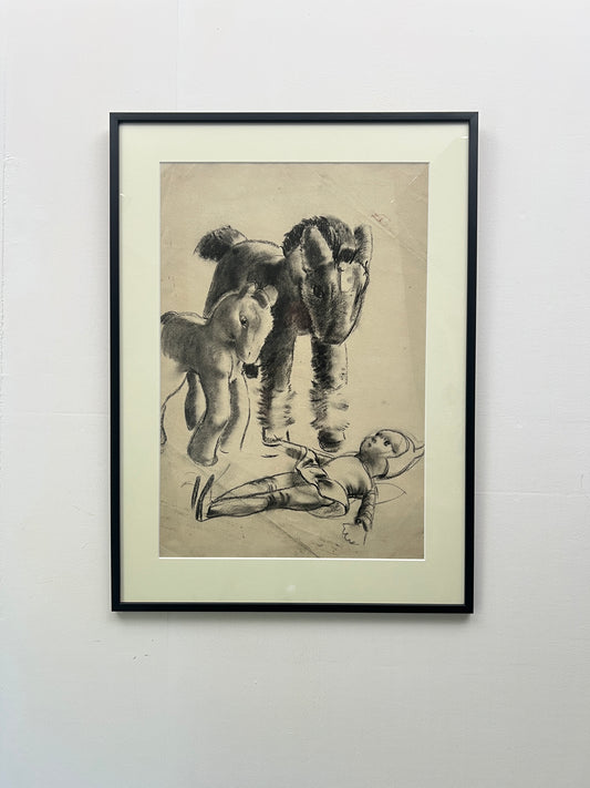 Edward G Powell (Scottish 1905-1997) - Toys I