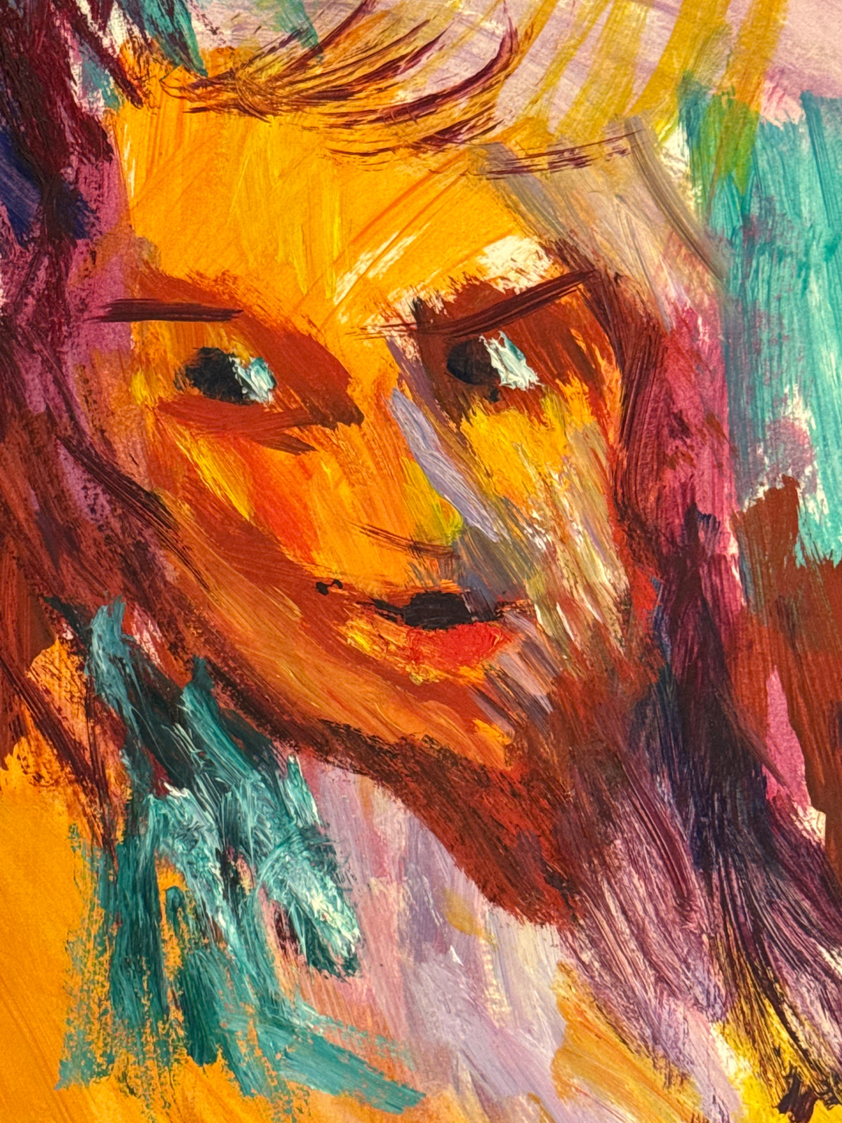 Orange Portrait
