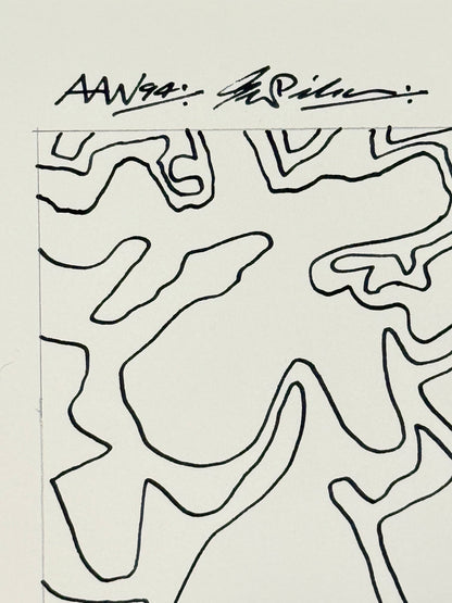 Monochromatic Original Artwork No.228- ARTHUR ALLAN WILSON, Scottish | 1944-2024