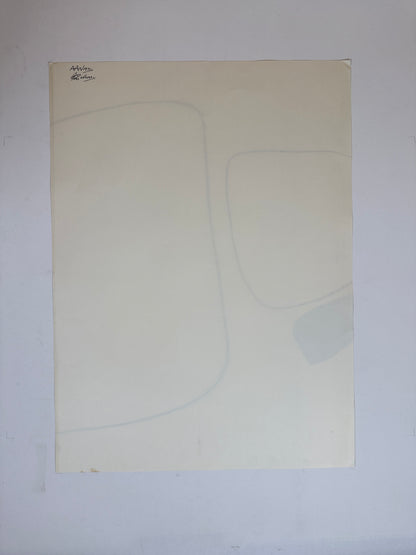 Monochromatic Original Artwork No.347 - ARTHUR ALLAN WILSON, Scottish | 1944-2024