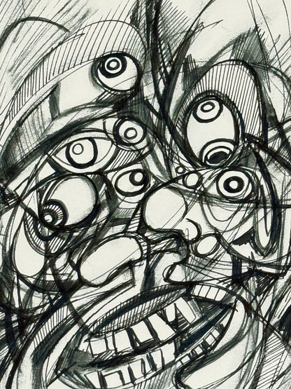 Monochromatic Original Artwork No.275 - ARTHUR ALLAN WILSON, Scottish | 1944-2024