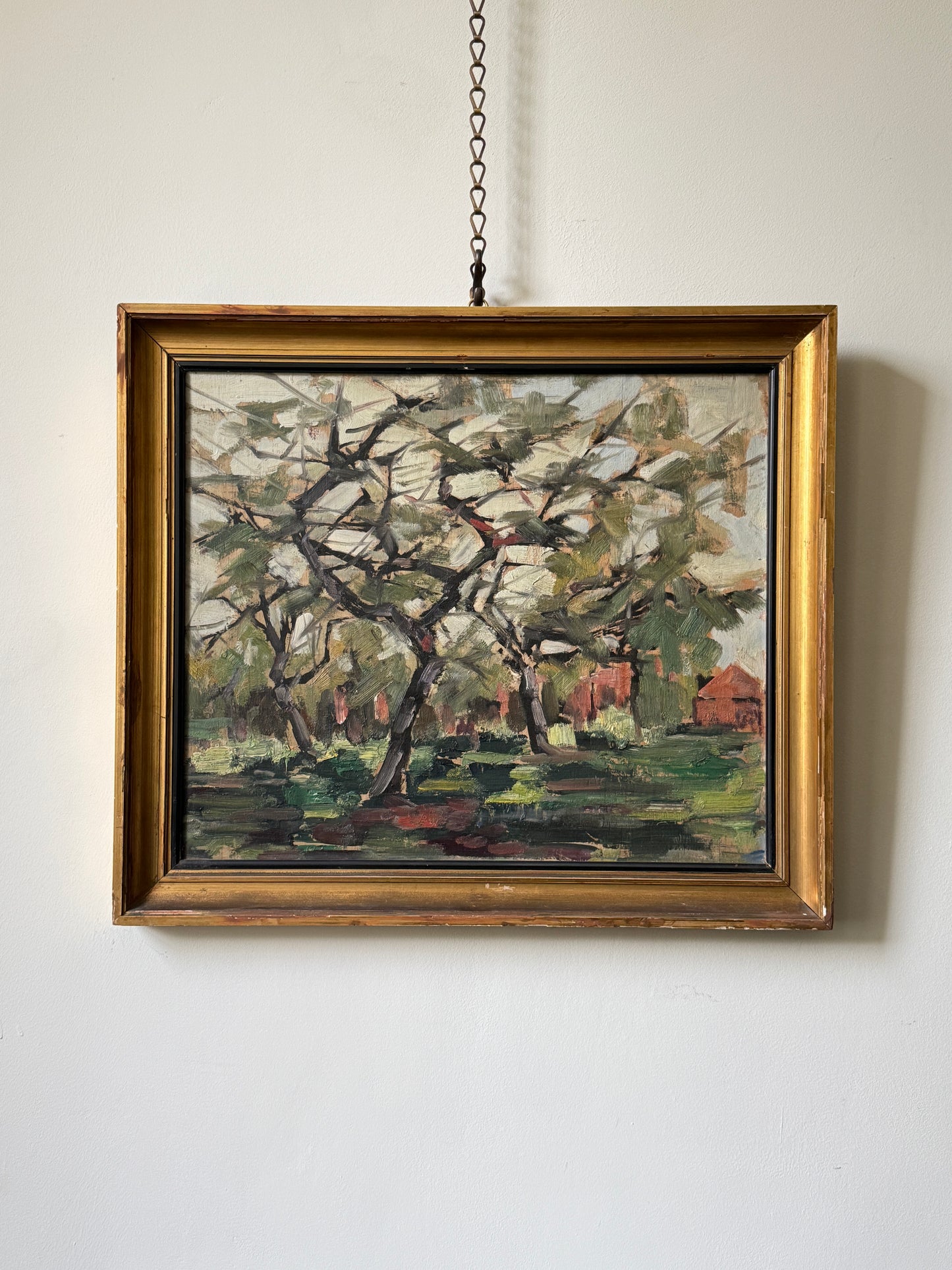 Edmond de Meulenaere (Belgian, 1884–1963) - Landscape with Trees