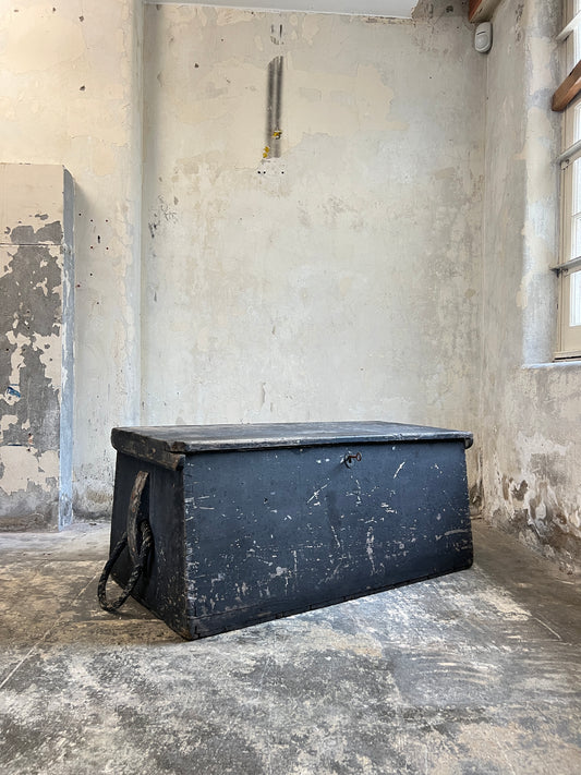 19thC Painted Seaman’s Chest