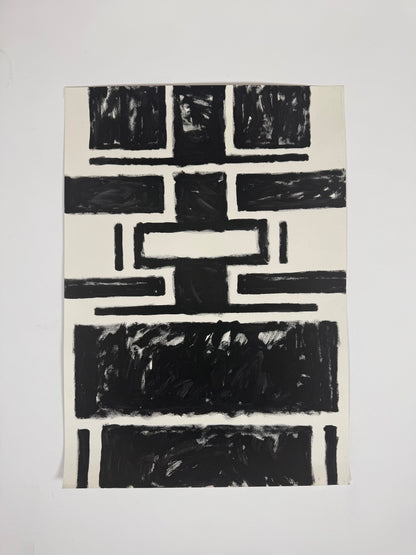 Monochromatic Original Artwork No.307- ARTHUR ALLAN WILSON, Scottish | 1944-2024