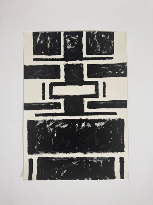 Monochromatic Original Artwork No.307- ARTHUR ALLAN WILSON, Scottish | 1944-2024