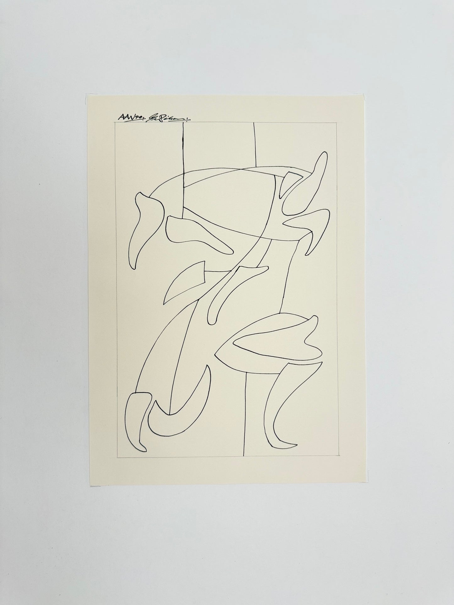Monochromatic Original Artwork No.213 - ARTHUR ALLAN WILSON, Scottish | 1944-2024