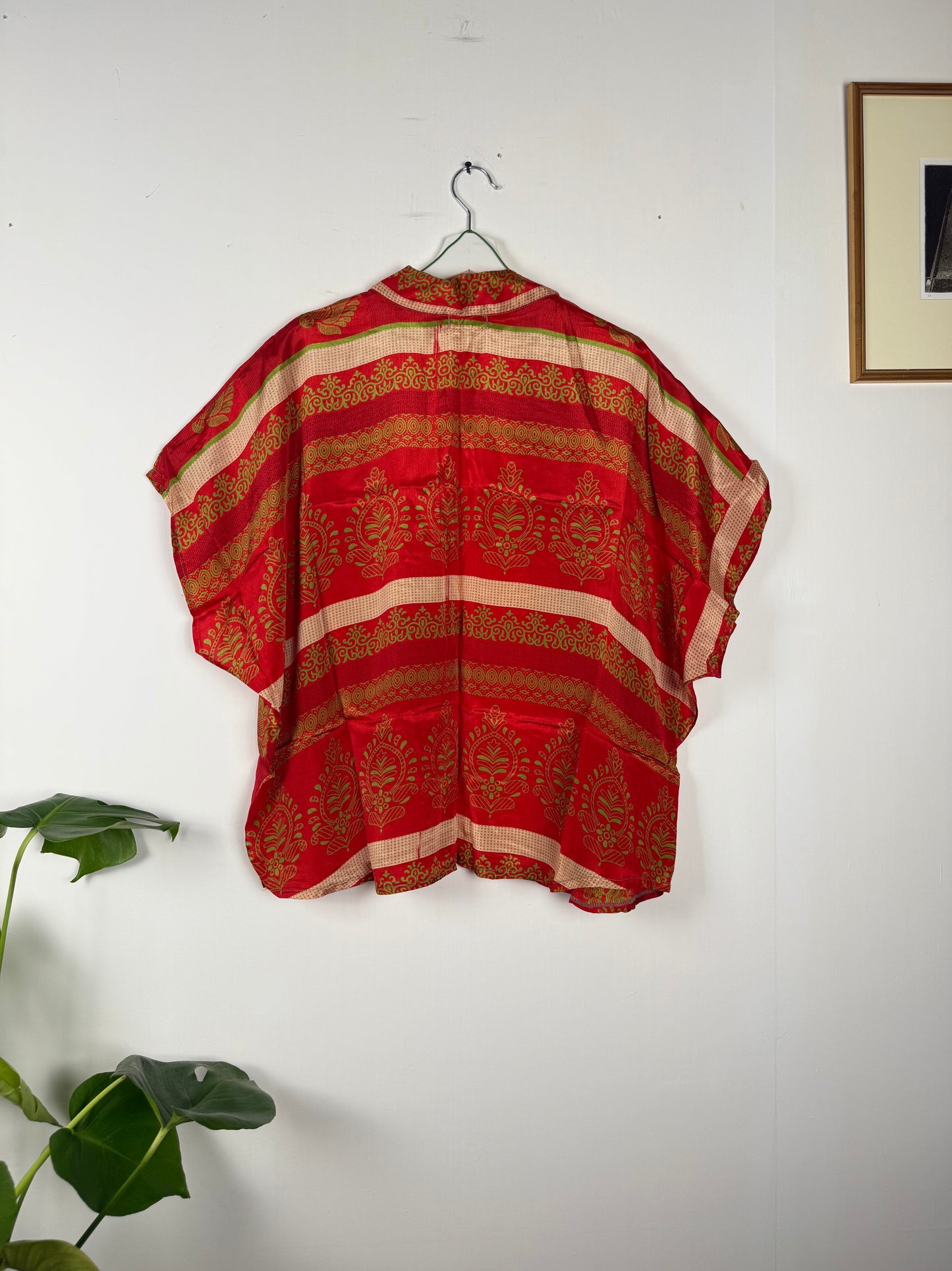 Vintage Saree Silk Shrug Blouse