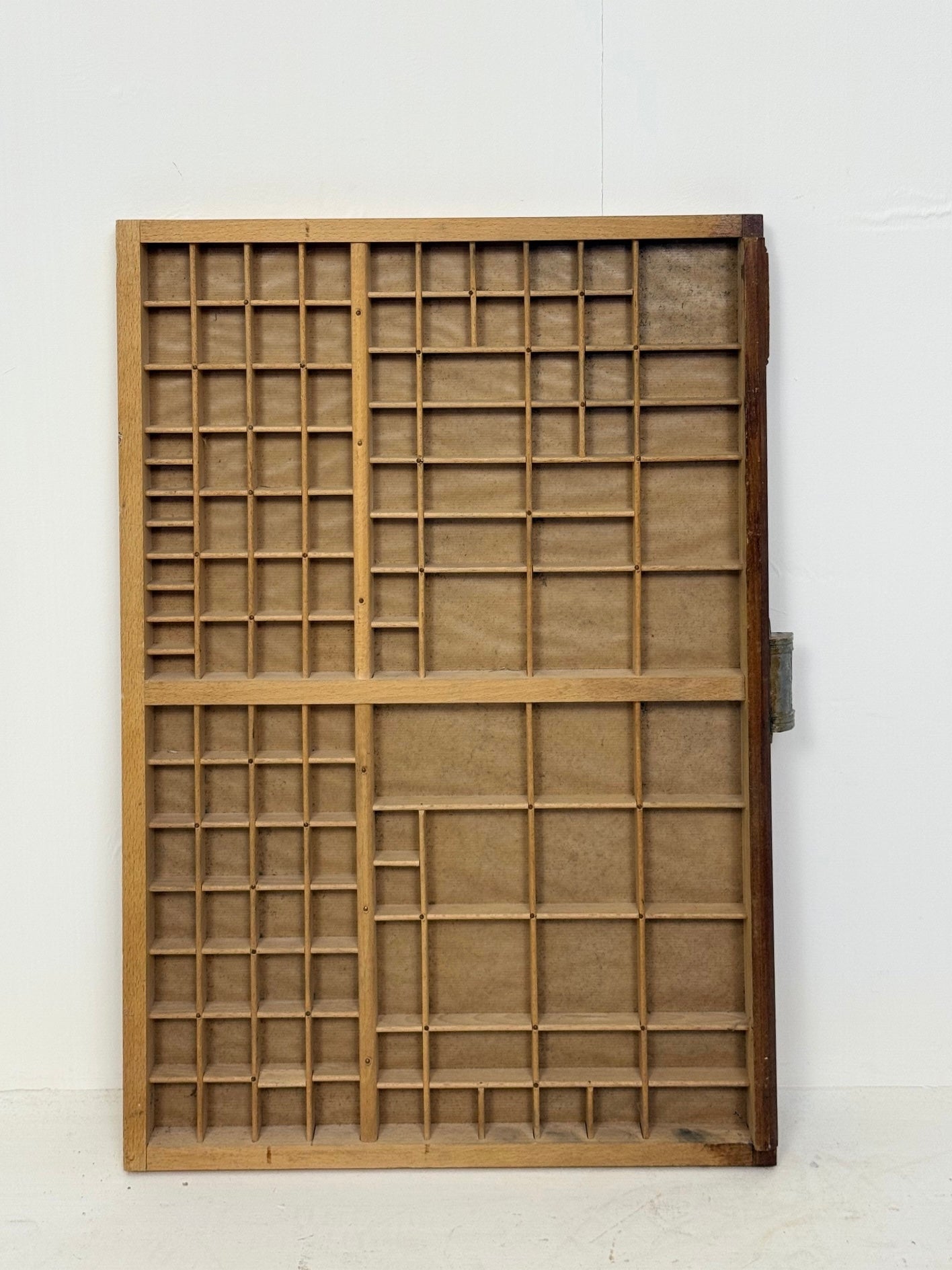 A 1950's French Printers Typeset Tray No 3