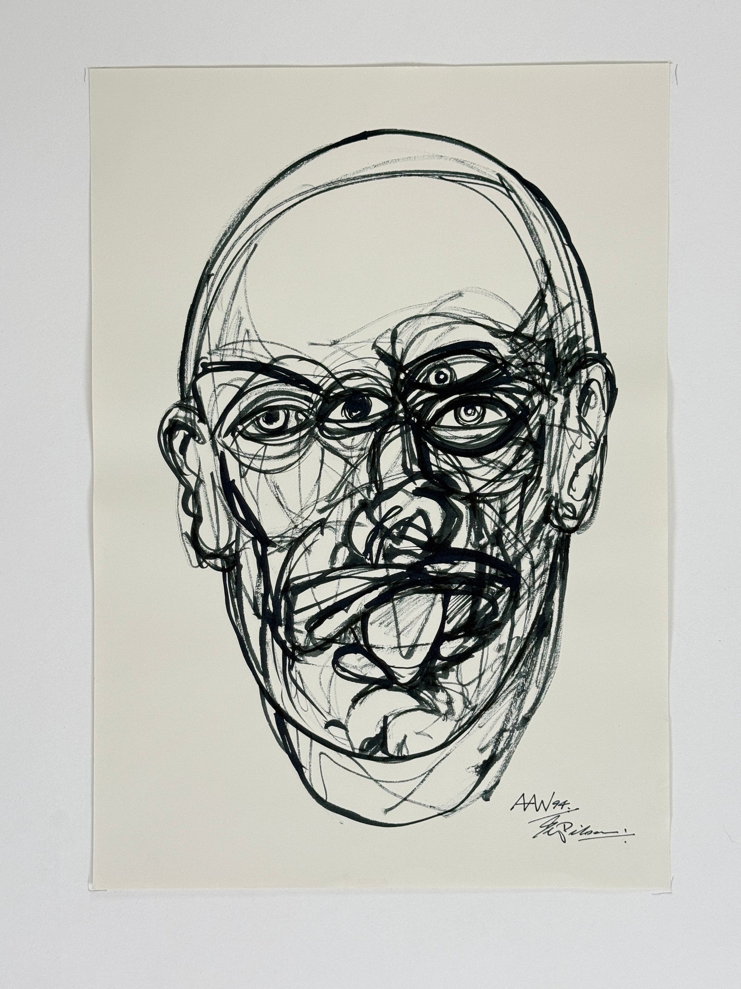 Monochromatic Original Artwork No.284 - ARTHUR ALLAN WILSON, Scottish | 1944-2024