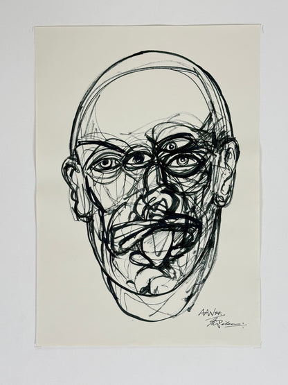 Monochromatic Original Artwork No.284 - ARTHUR ALLAN WILSON, Scottish | 1944-2024