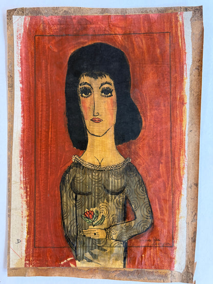 Portrait on Red - MARIO DA SCOZIA