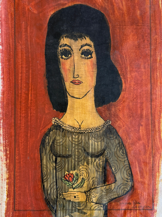 Portrait on Red - MARIO DA SCOZIA