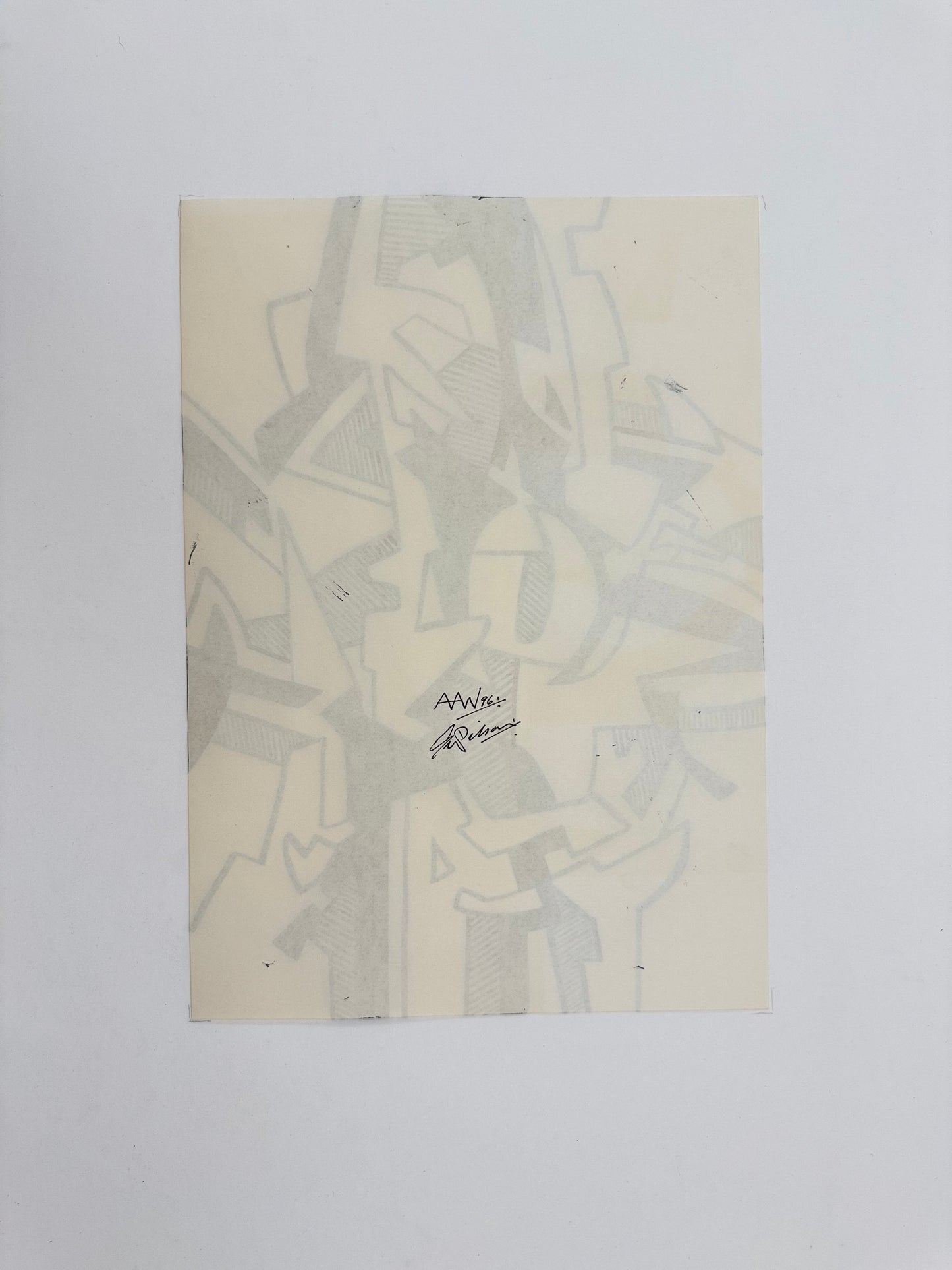 Monochromatic Original Artwork No.255 - ARTHUR ALLAN WILSON, Scottish | 1944-2024