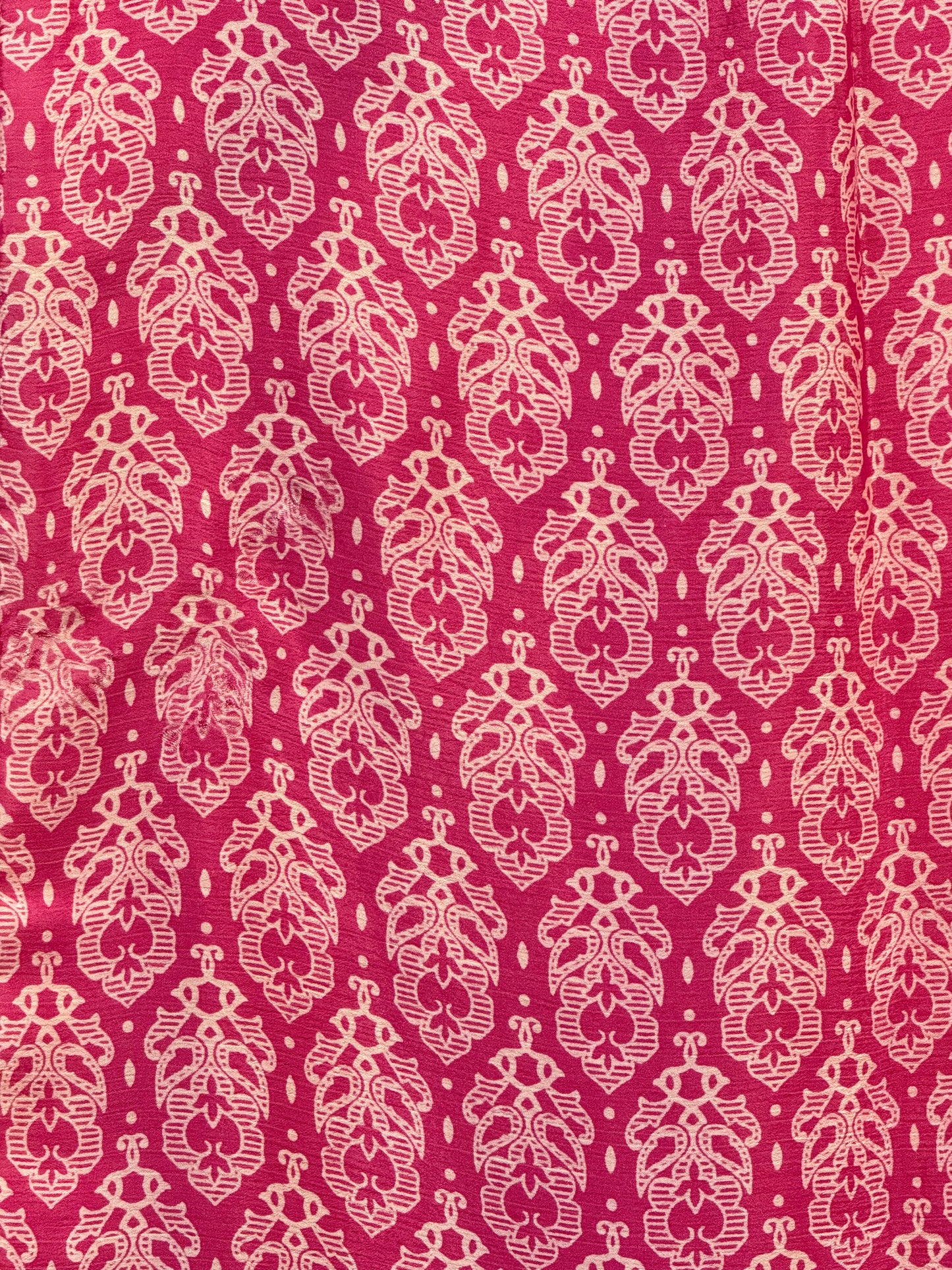 Vintage Pure Silk Saree Fabric