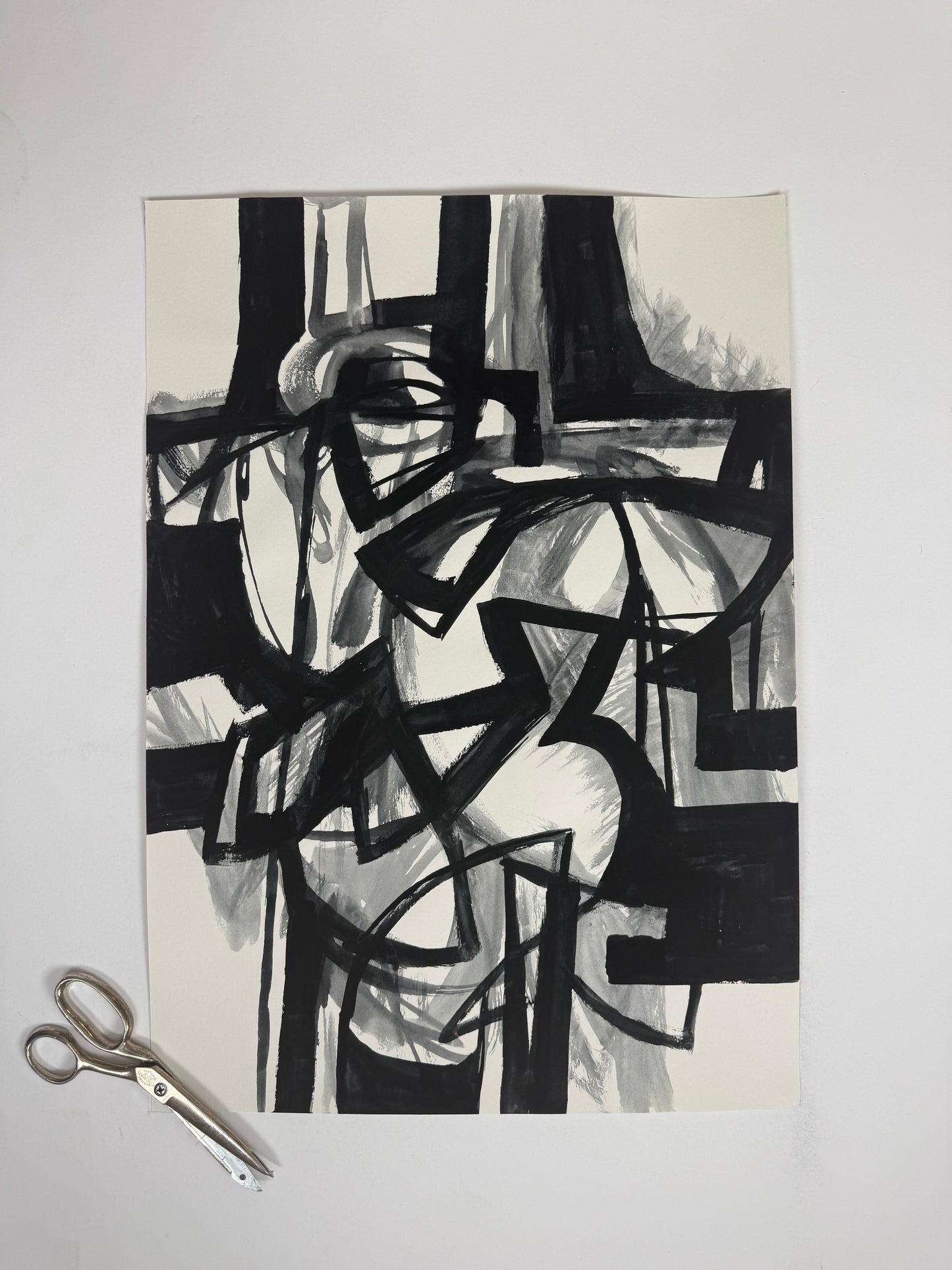 Monochromatic Original Artwork No.325 - ARTHUR ALLAN WILSON, Scottish | 1944-2024