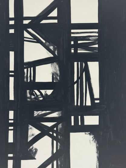 Monochromatic Original Artwork No.305 - ARTHUR ALLAN WILSON, Scottish | 1944-2024