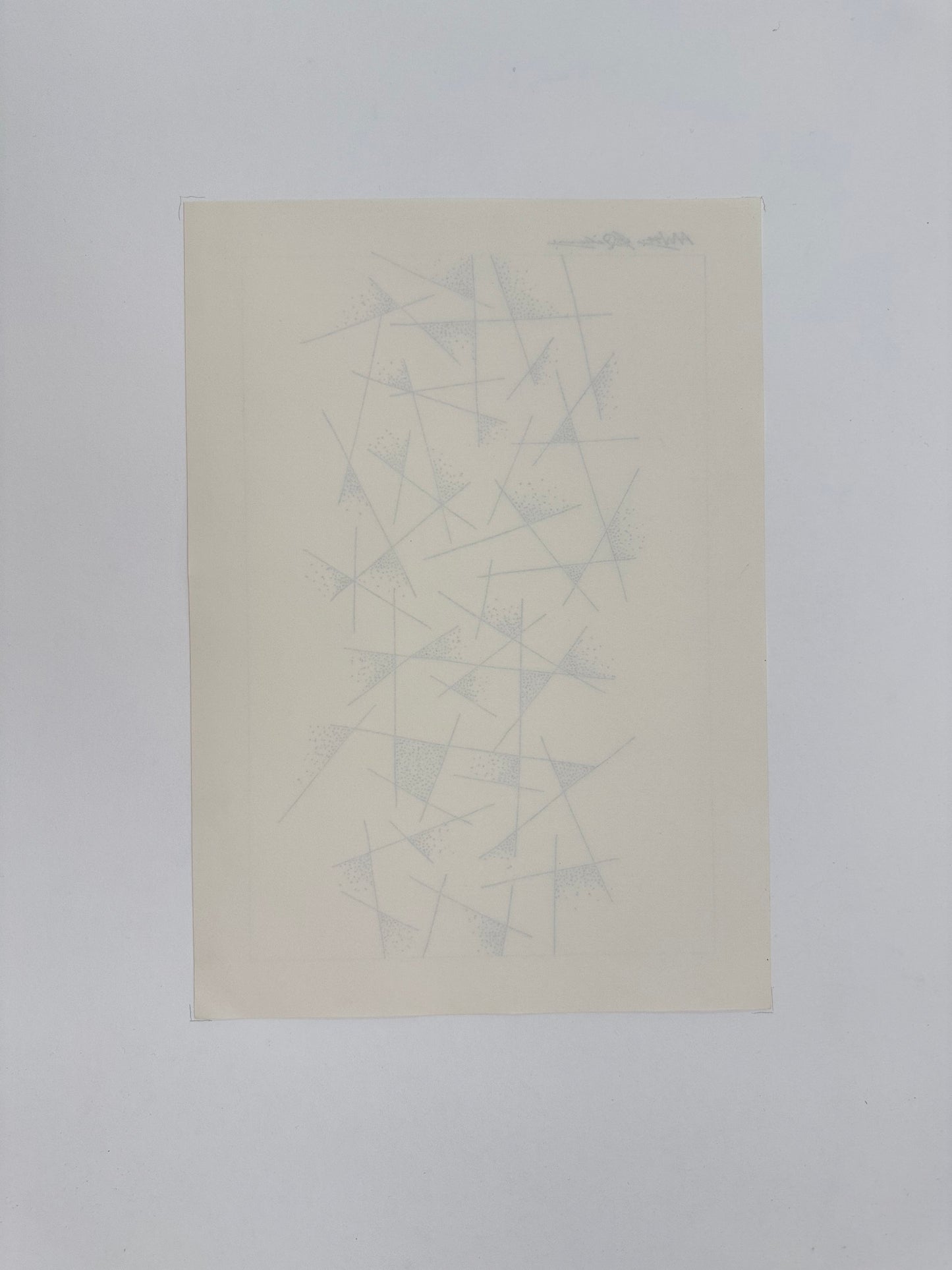 Monochromatic Original Artwork No.205 - ARTHUR ALLAN WILSON, Scottish | 1944-2024