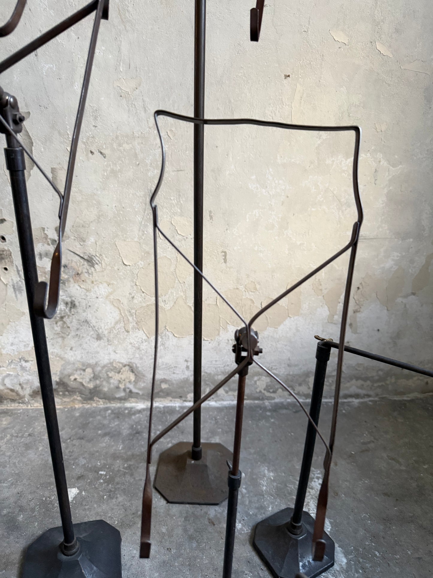 Collection of 19thC Shop Display Shirt & Accessory Stands