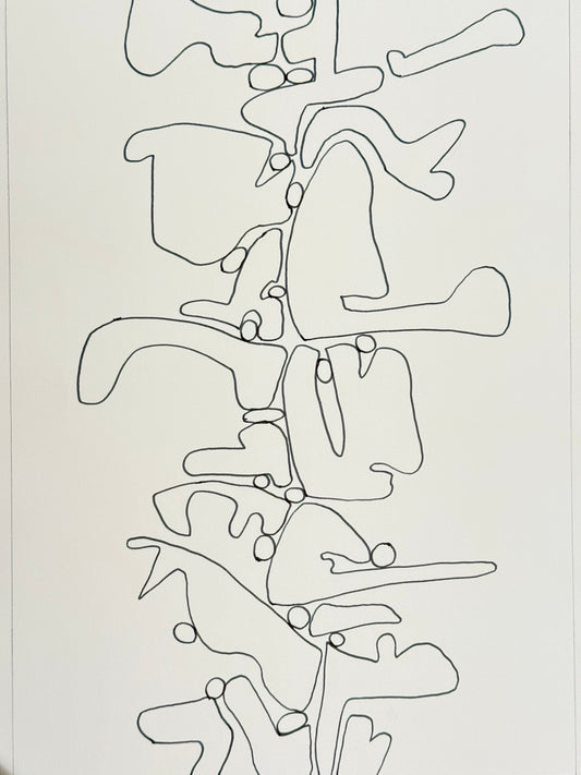 Monochromatic Original Artwork No.210 - ARTHUR ALLAN WILSON, Scottish | 1944-2024