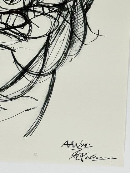 Monochromatic Original Artwork No.279 - ARTHUR ALLAN WILSON, Scottish | 1944-2024