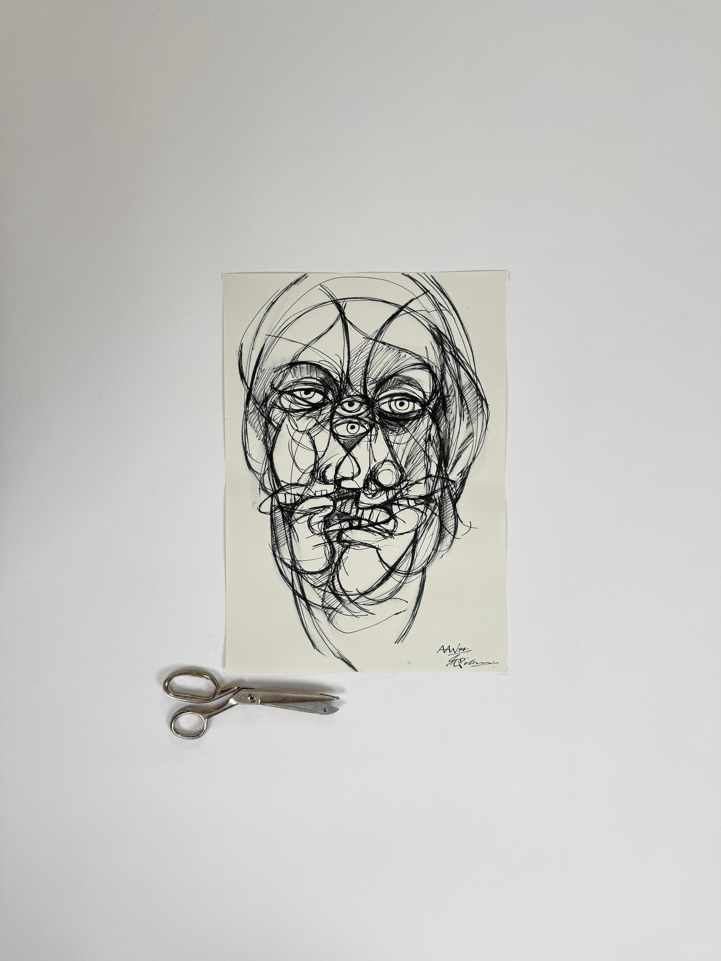 Monochromatic Original Artwork No.279 - ARTHUR ALLAN WILSON, Scottish | 1944-2024