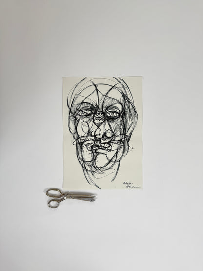 Monochromatic Original Artwork No.279 - ARTHUR ALLAN WILSON, Scottish | 1944-2024