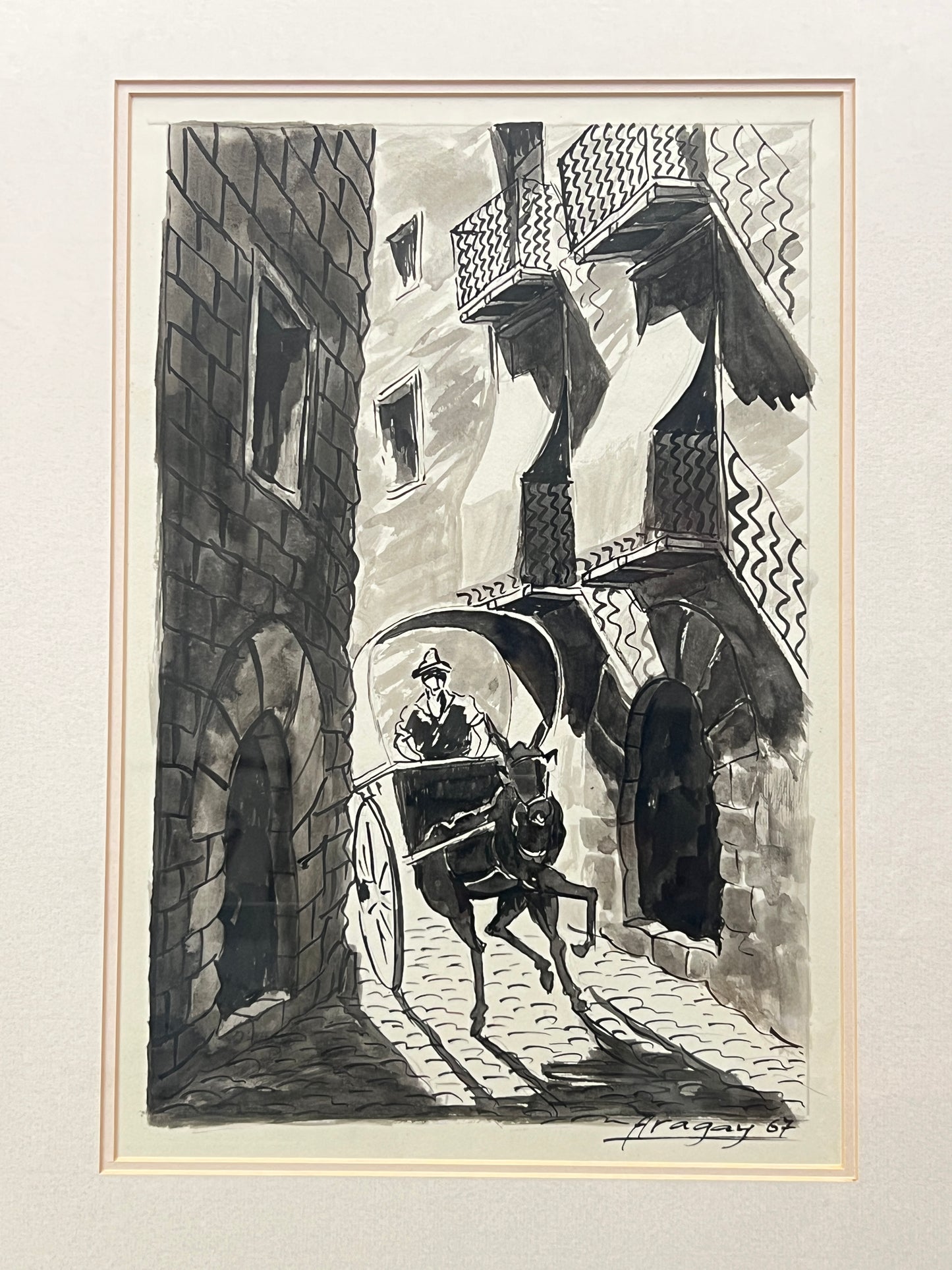 Ink on Paper | Josep Aragay (Spanish 1889-1973)