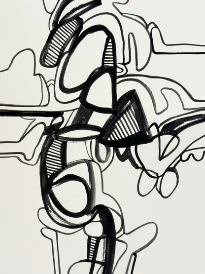 Monochromatic Original Artwork No.250 - ARTHUR ALLAN WILSON, Scottish | 1944-2024