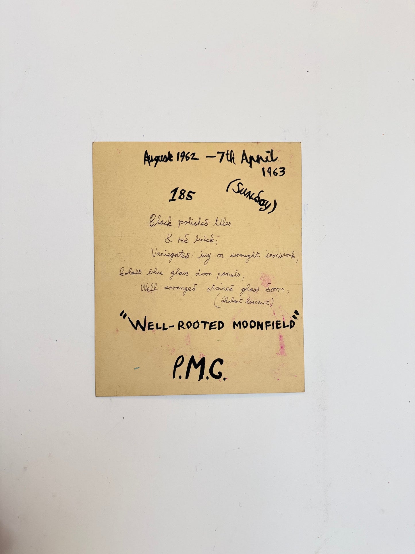 No.185 Well-Rooted Moonfield - PETER CROTTY, British | 1943-present