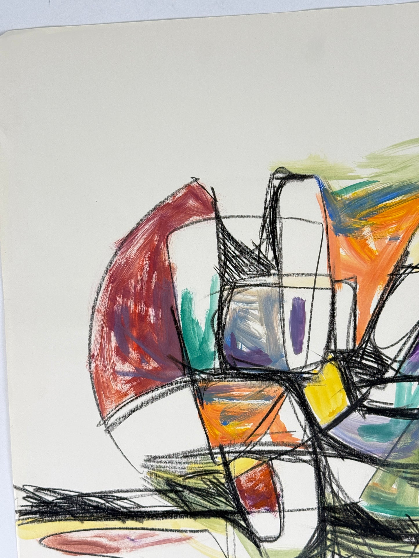 Colour Wash Original Artwork No.411 - ARTHUR ALLAN WILSON, Scottish | 1944-2024