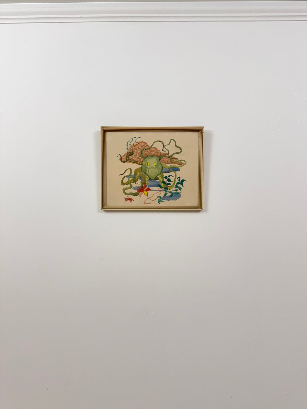 The Octopus | Original Marine Watercolour | c.1930-1950